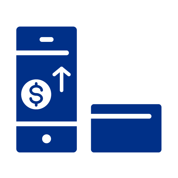 Icono de tarjeta de credito para pago