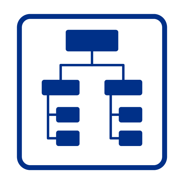 Icono de un mapa conceptual