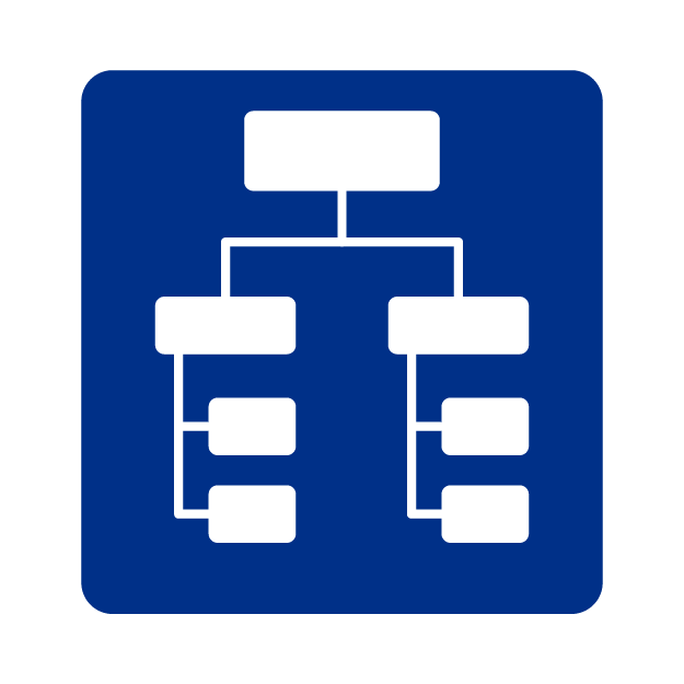Icono de un mapa conceptual