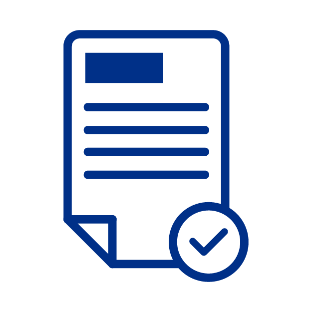 Icono de hojas para aporte y pago