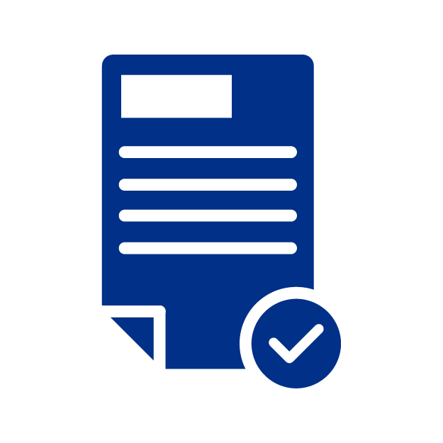 Icono de hojas para aporte y pago