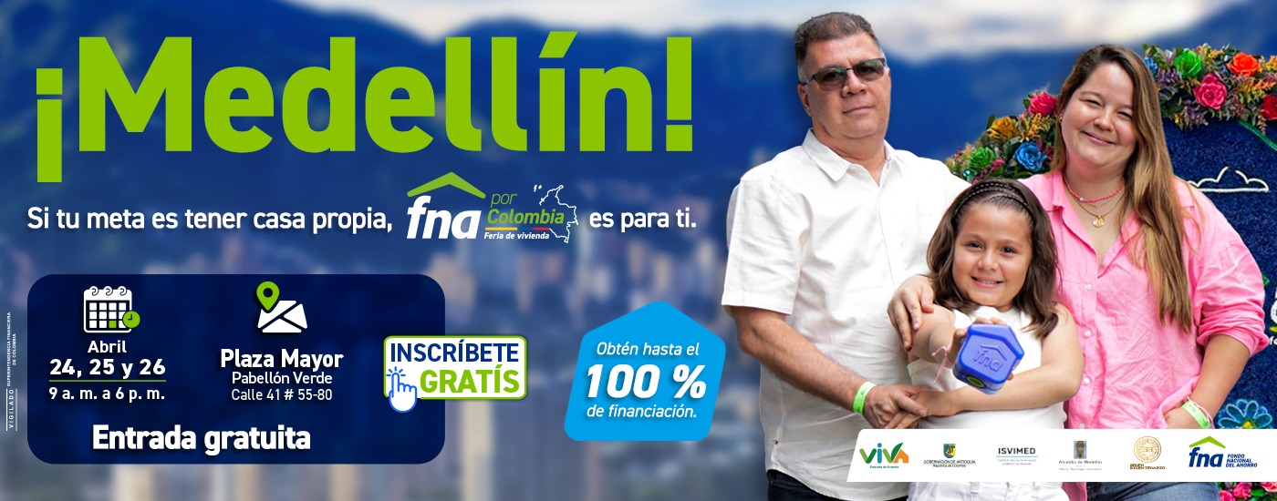 Banner feria FNA Medellin