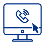 Icono de un monitor con una cámara de video