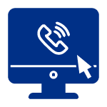 Icono de un monitor con una cámara de video