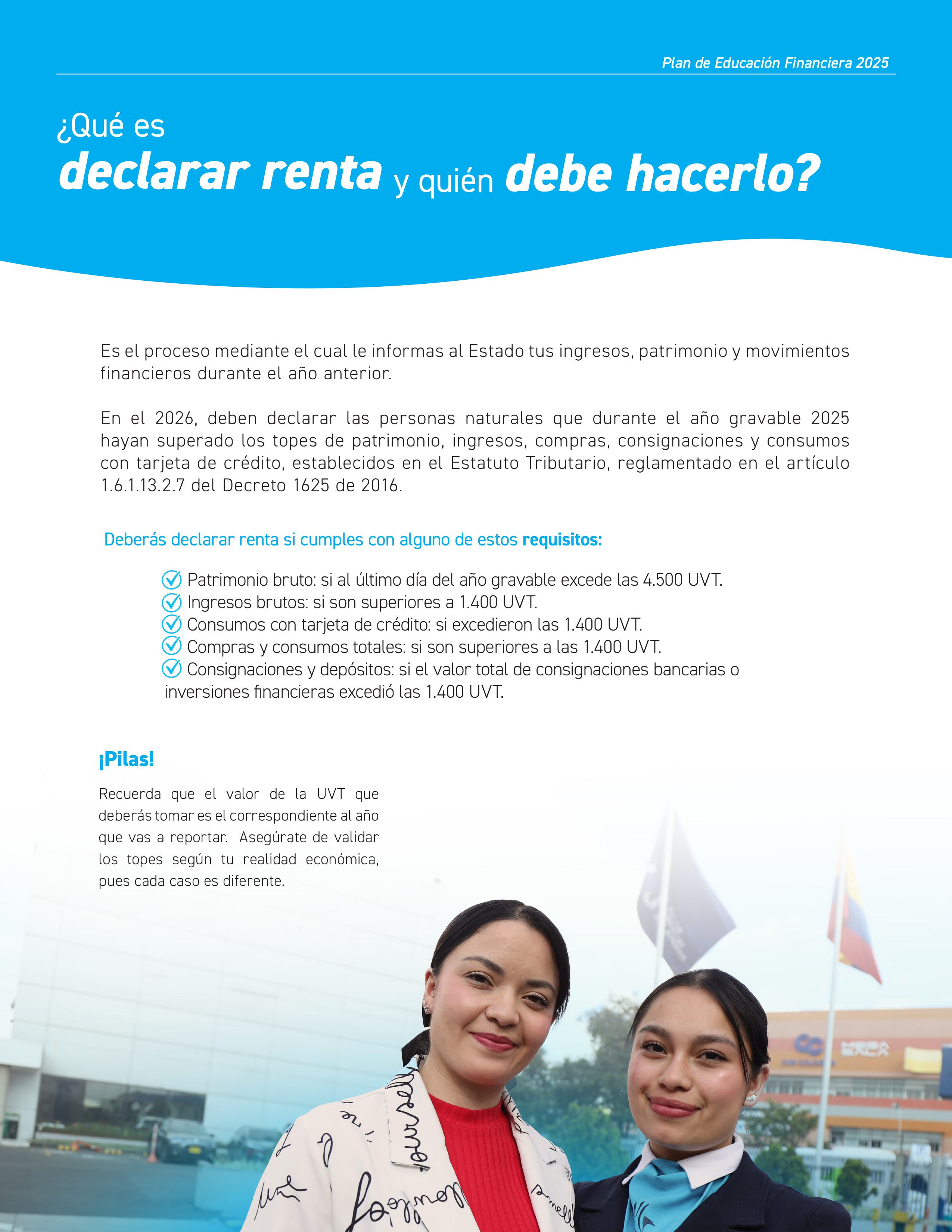 Microcharla declaración de renta 2
