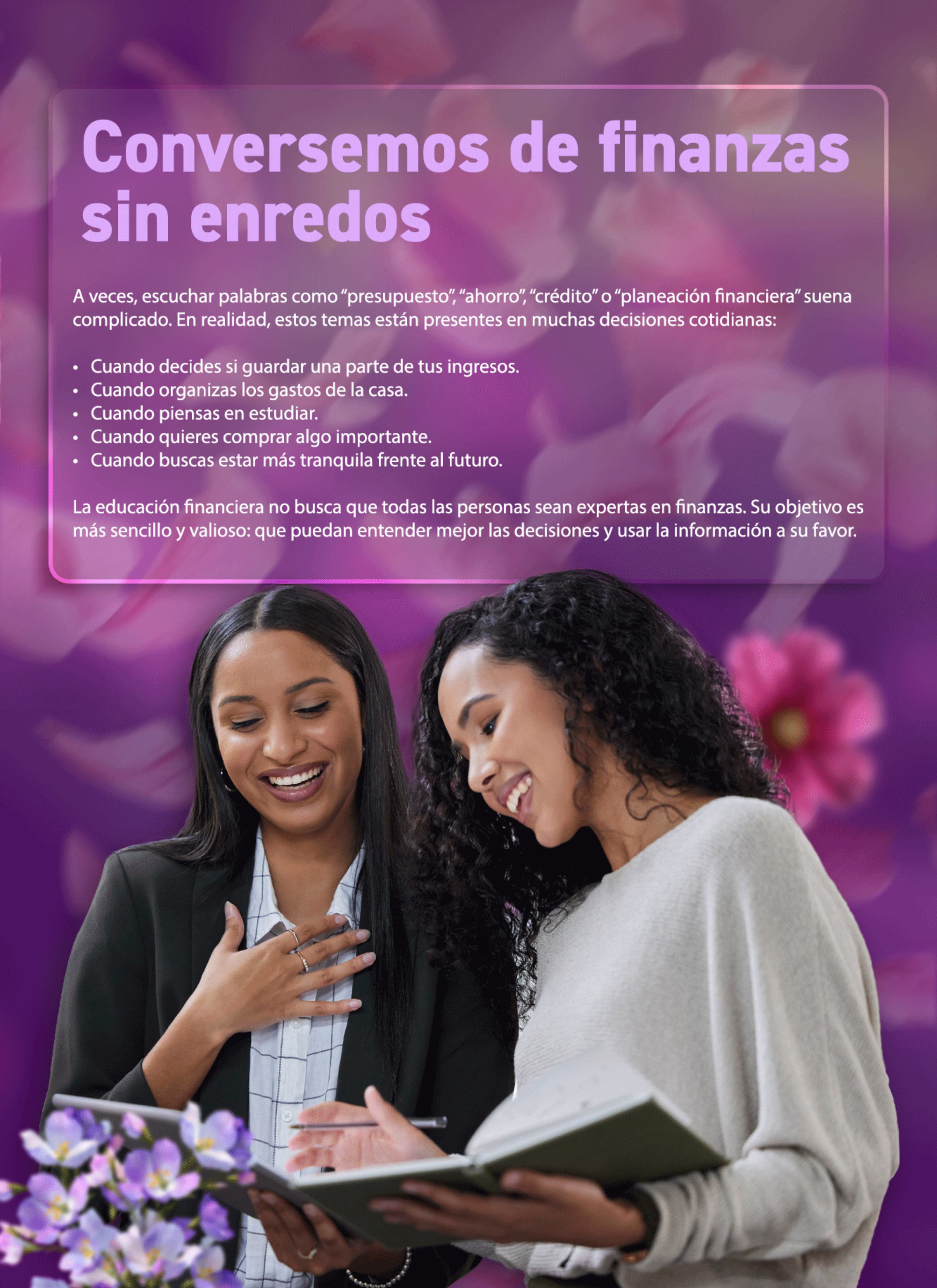 Microcharla día mujer marzo 2