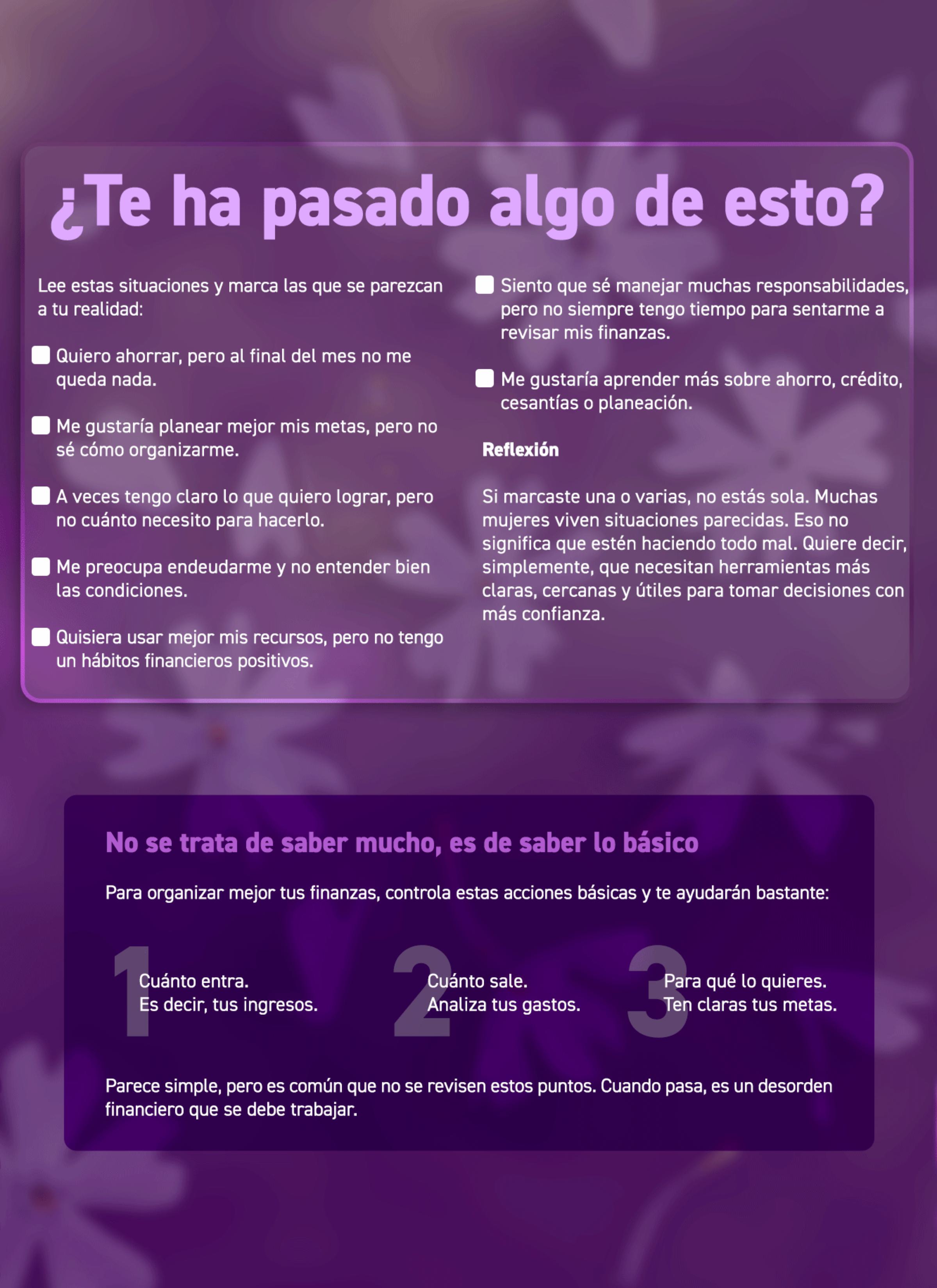 Microcharla día mujer marzo 4