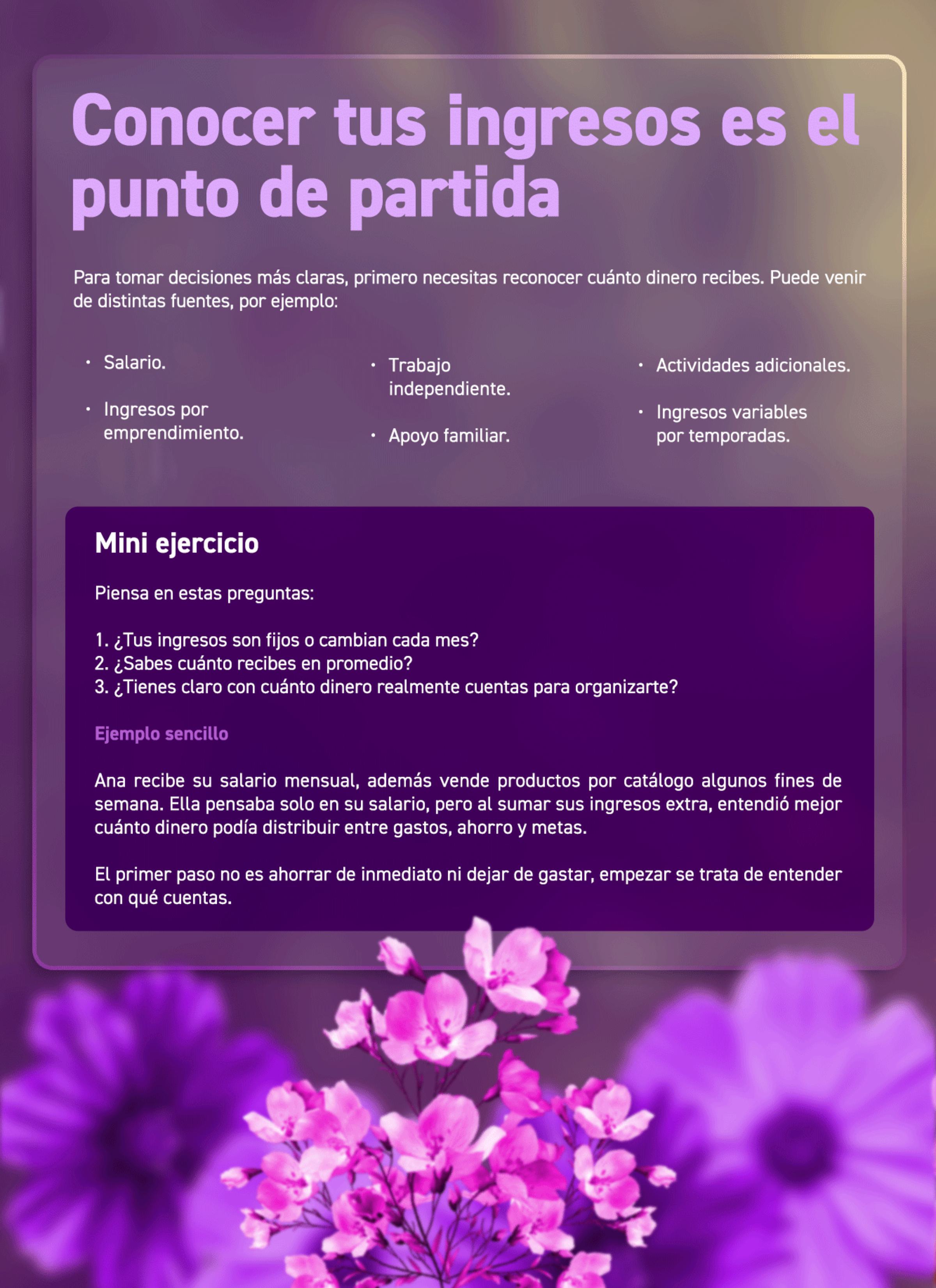 Microcharla día mujer marzo 5