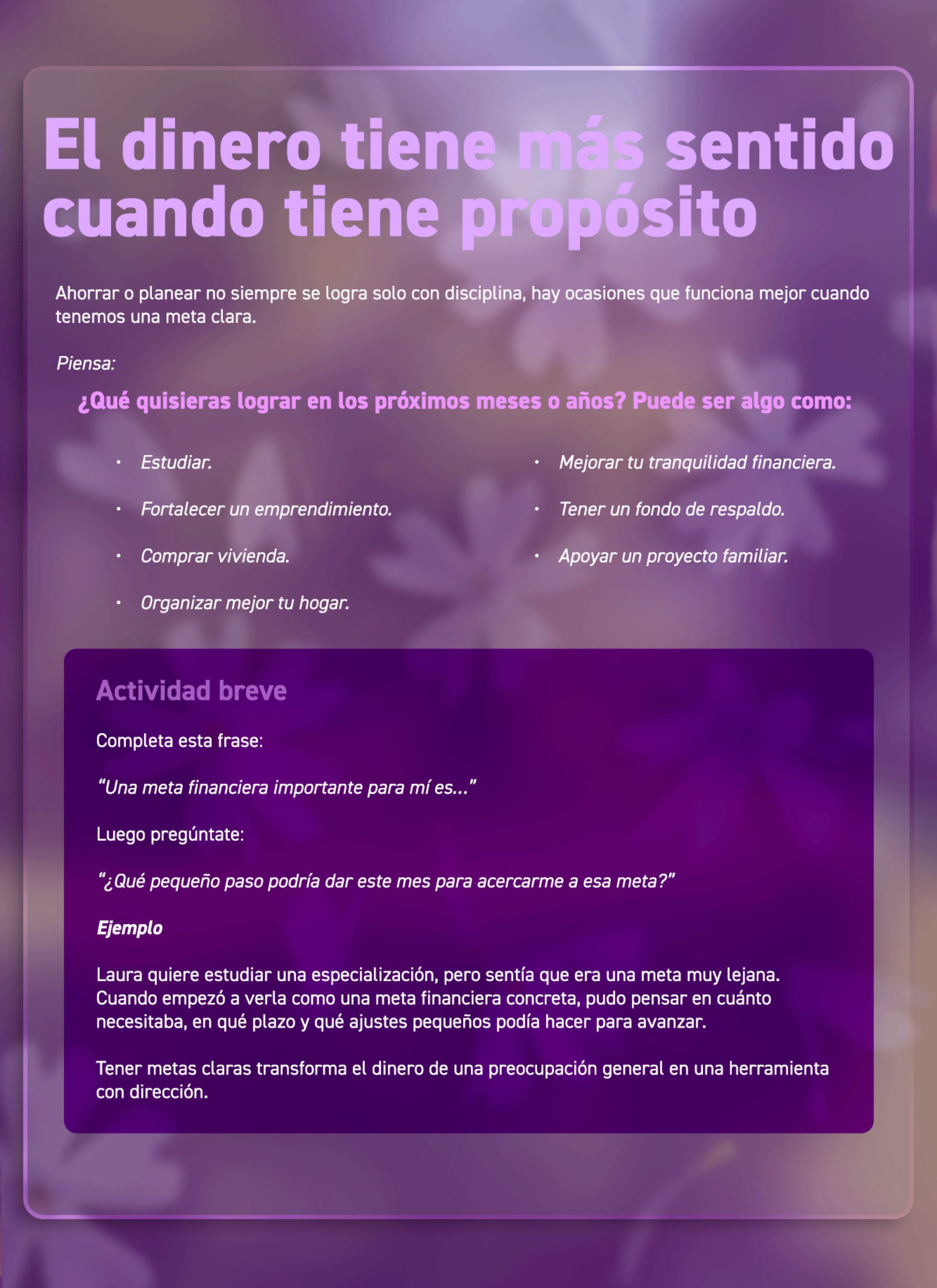 Microcharla día mujer marzo 7