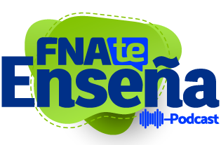 Logo FNA te enseña podcast