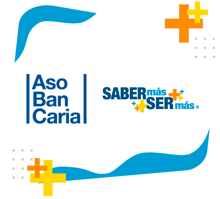 Logo oficial de Saber más, ser más de Asobancaria