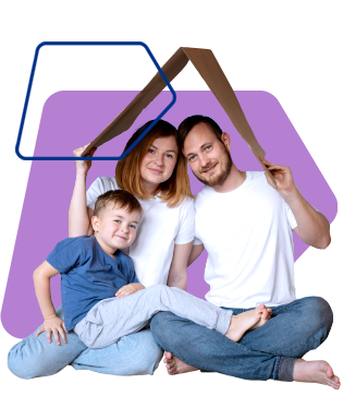 Familia contenta por depositar las cesantias en el FNA