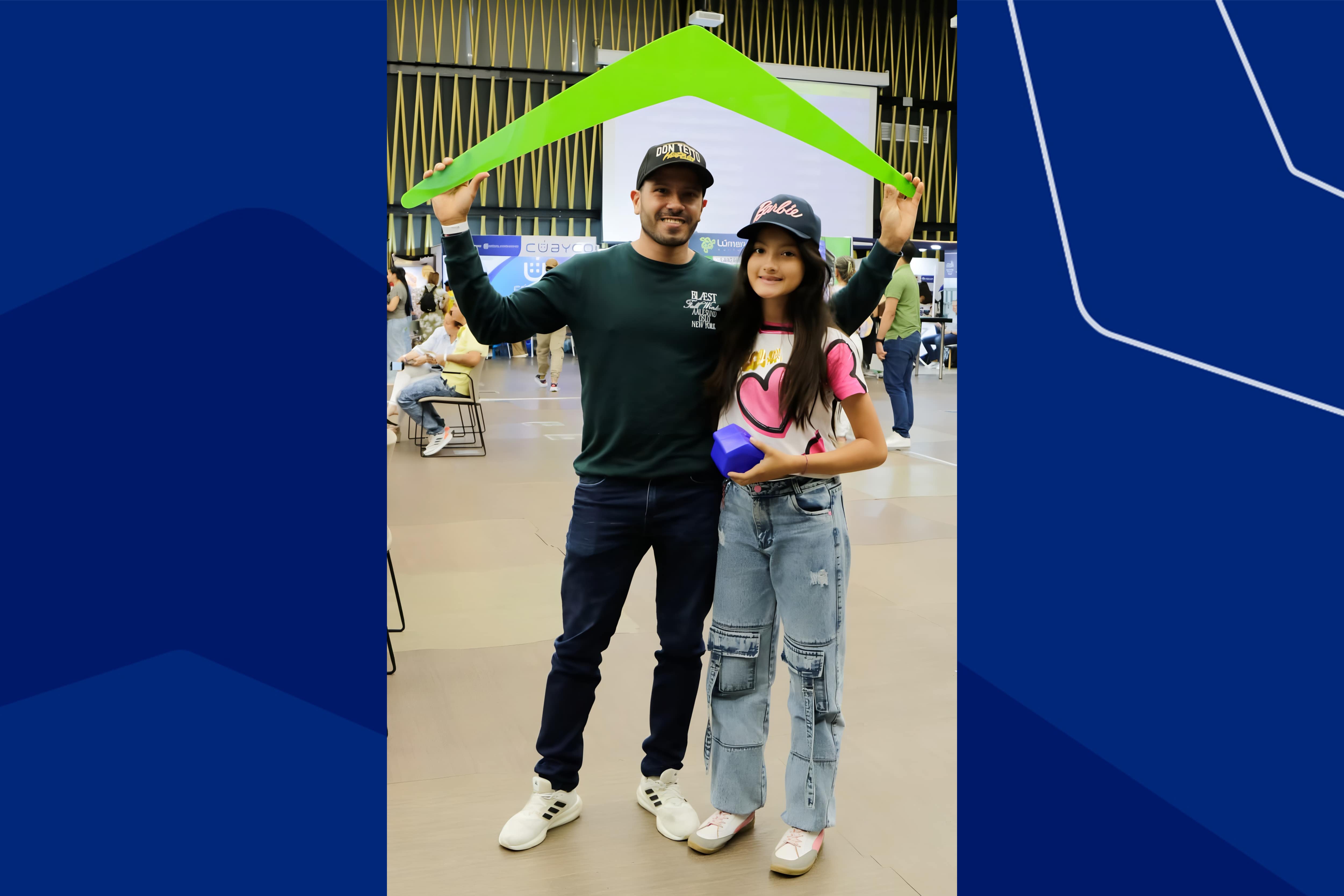 Fotografía tomada de la feria FNA por Colombia