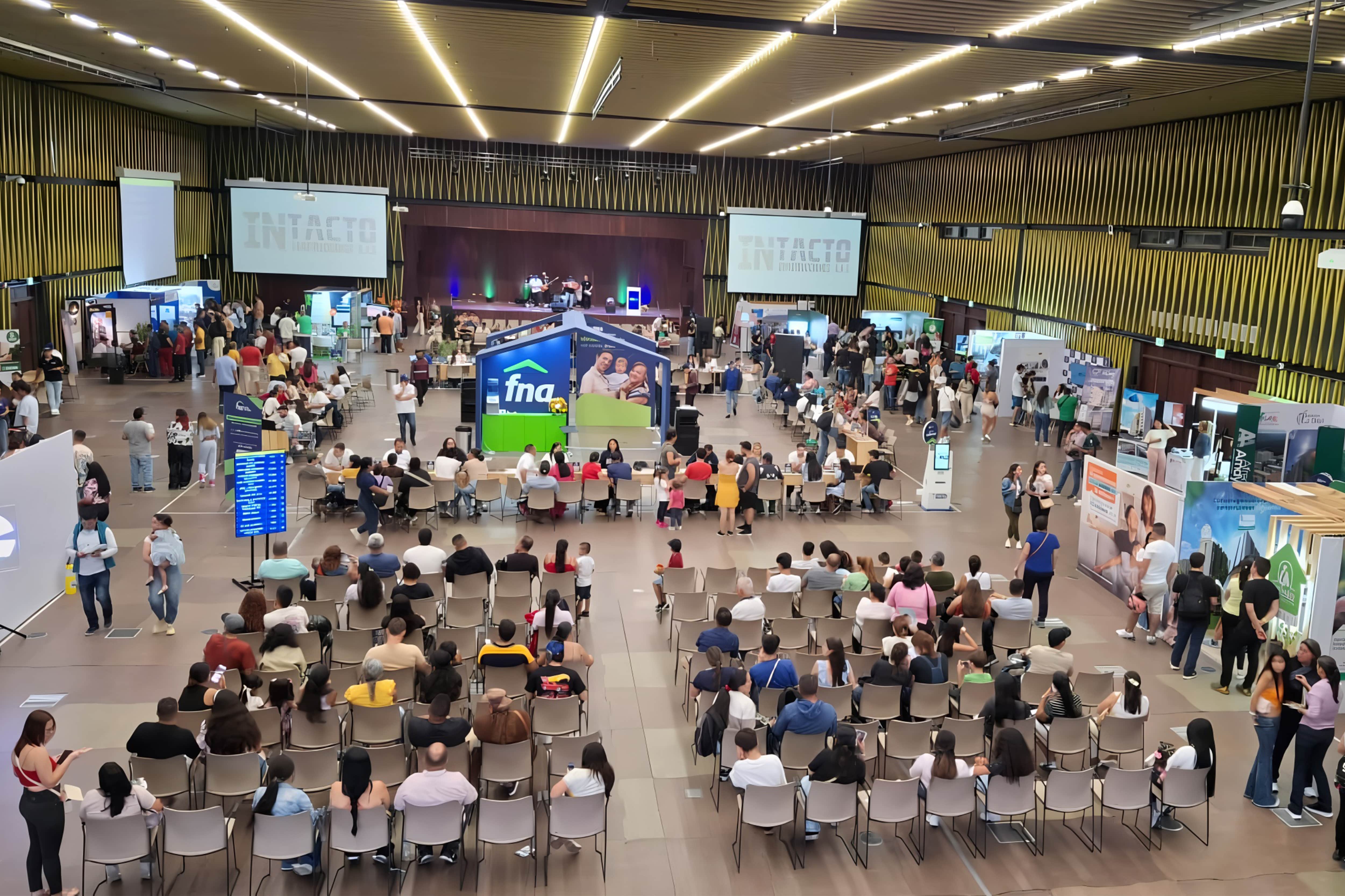 Fotografía tomada de la feria FNA por Colombia