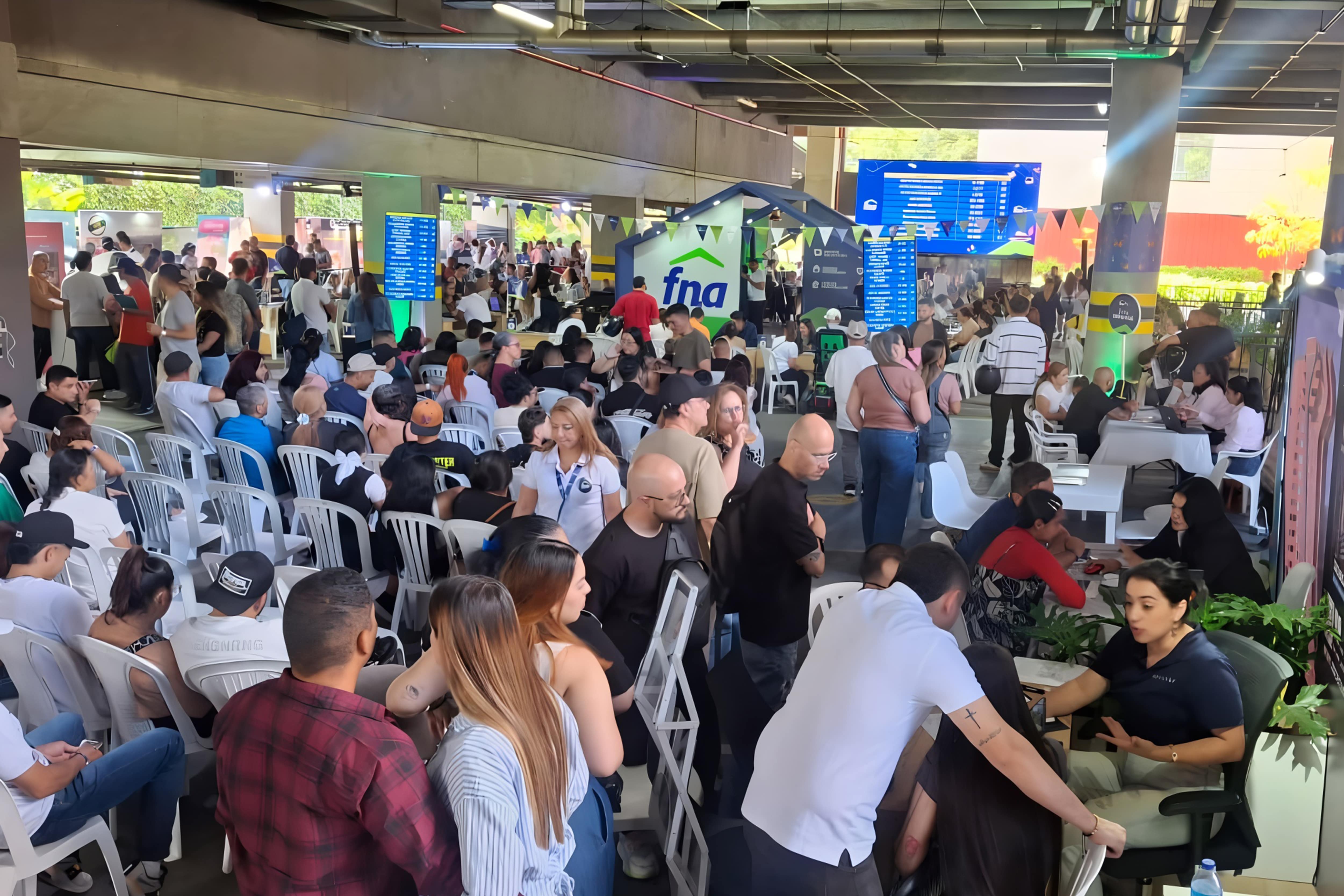 Fotografía tomada de la feria FNA por Colombia