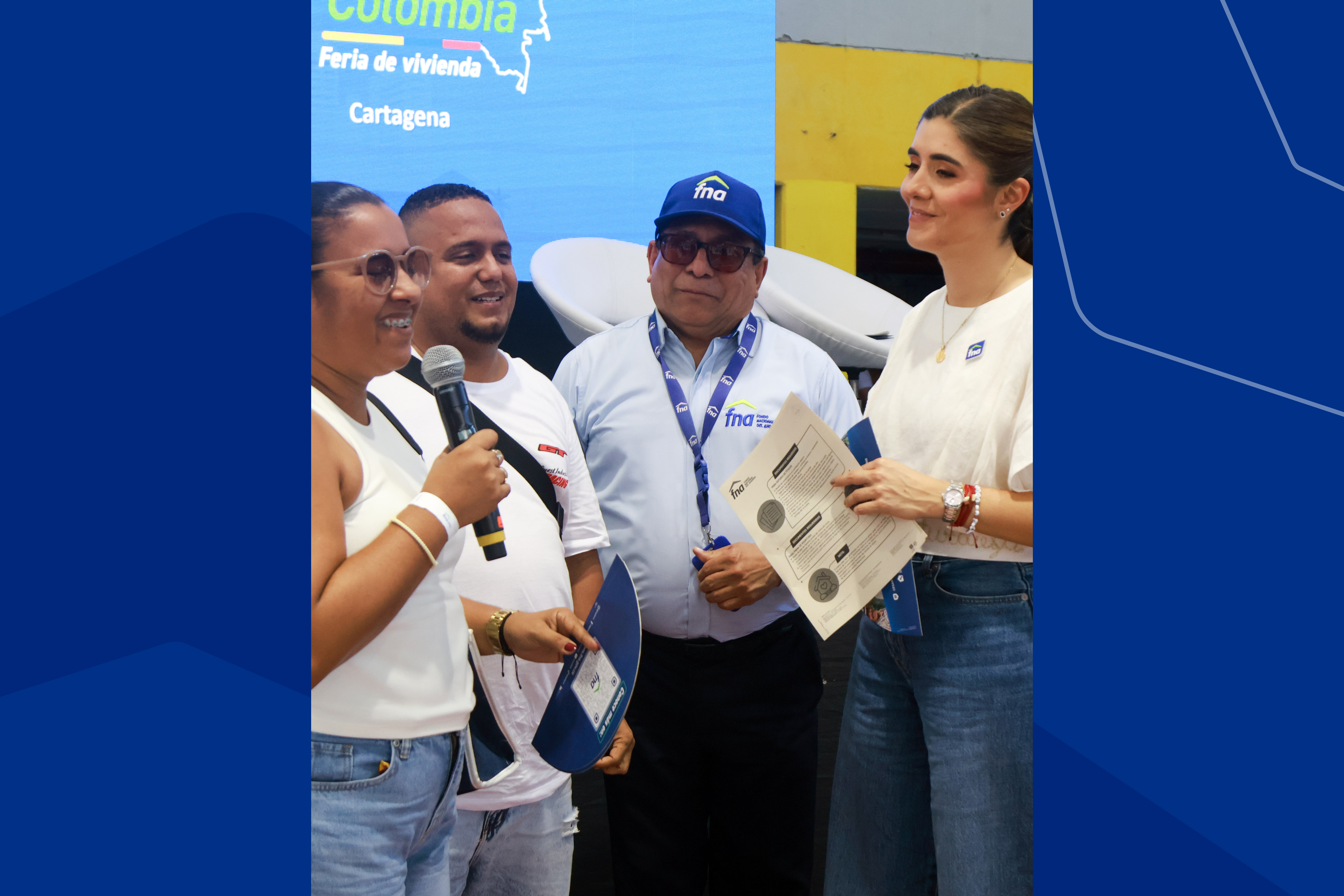 Fotografía tomada de la feria FNA por Colombia