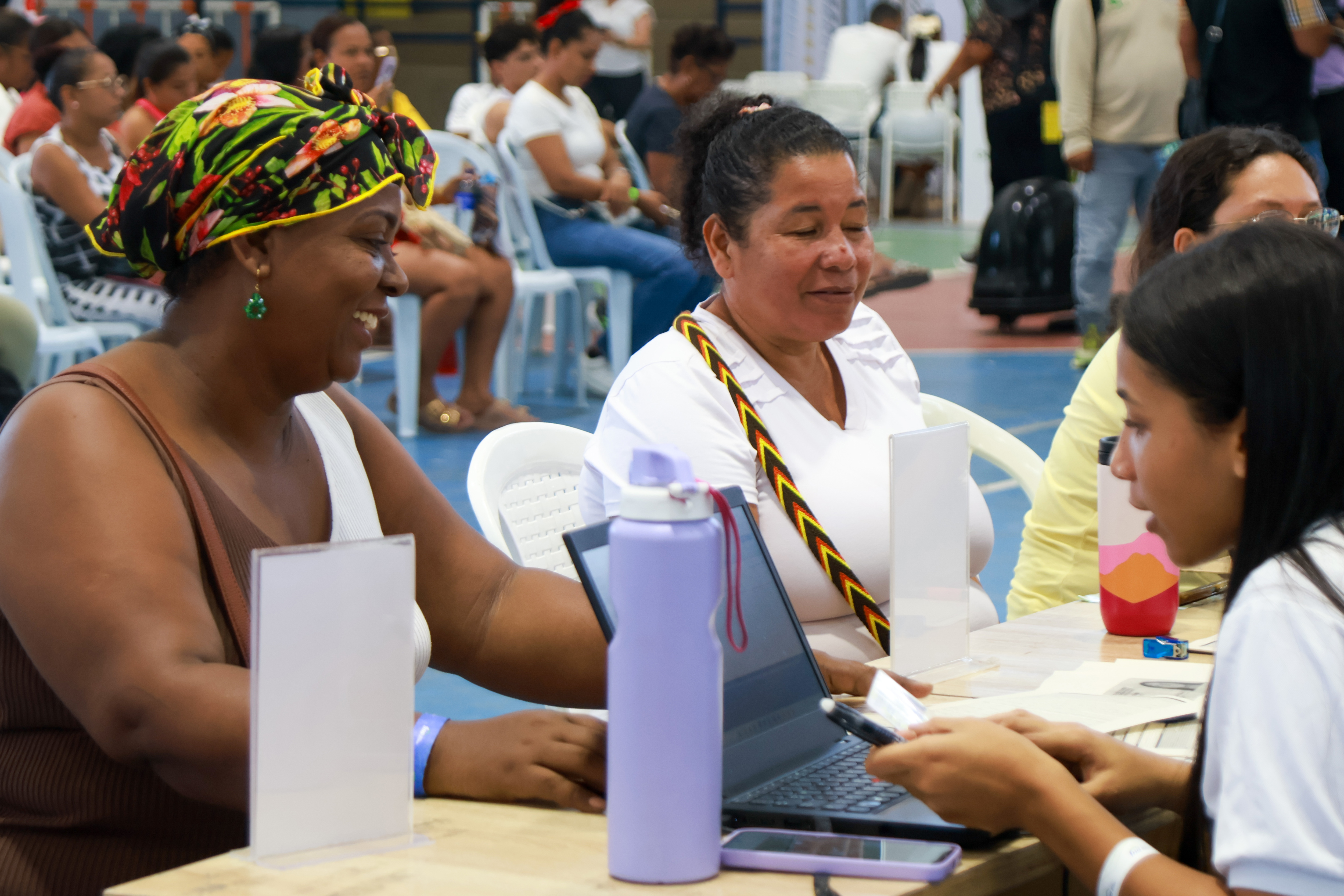 Fotografía tomada de la feria FNA por Colombia
