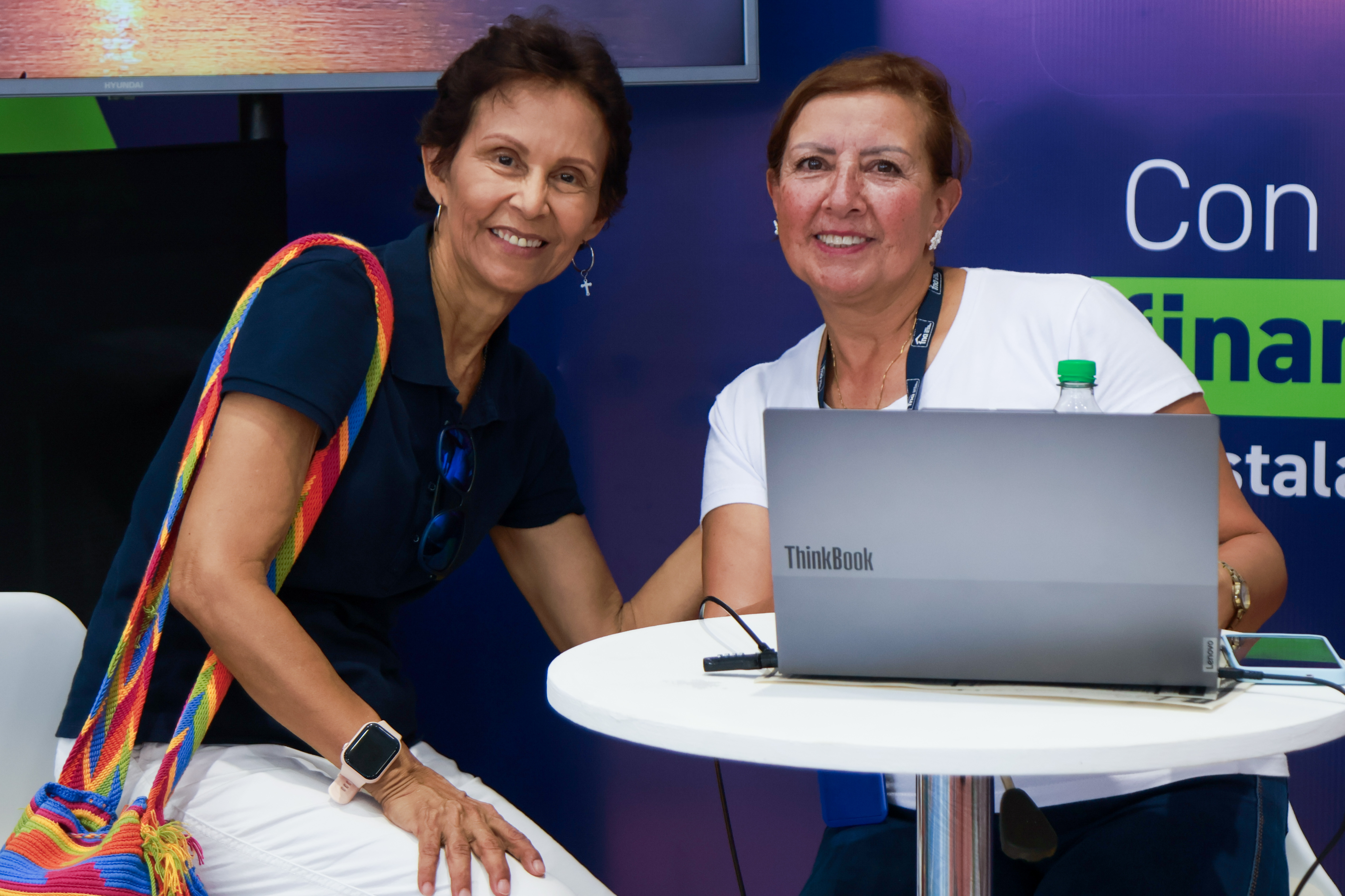 Fotografía tomada de la feria FNA por Colombia