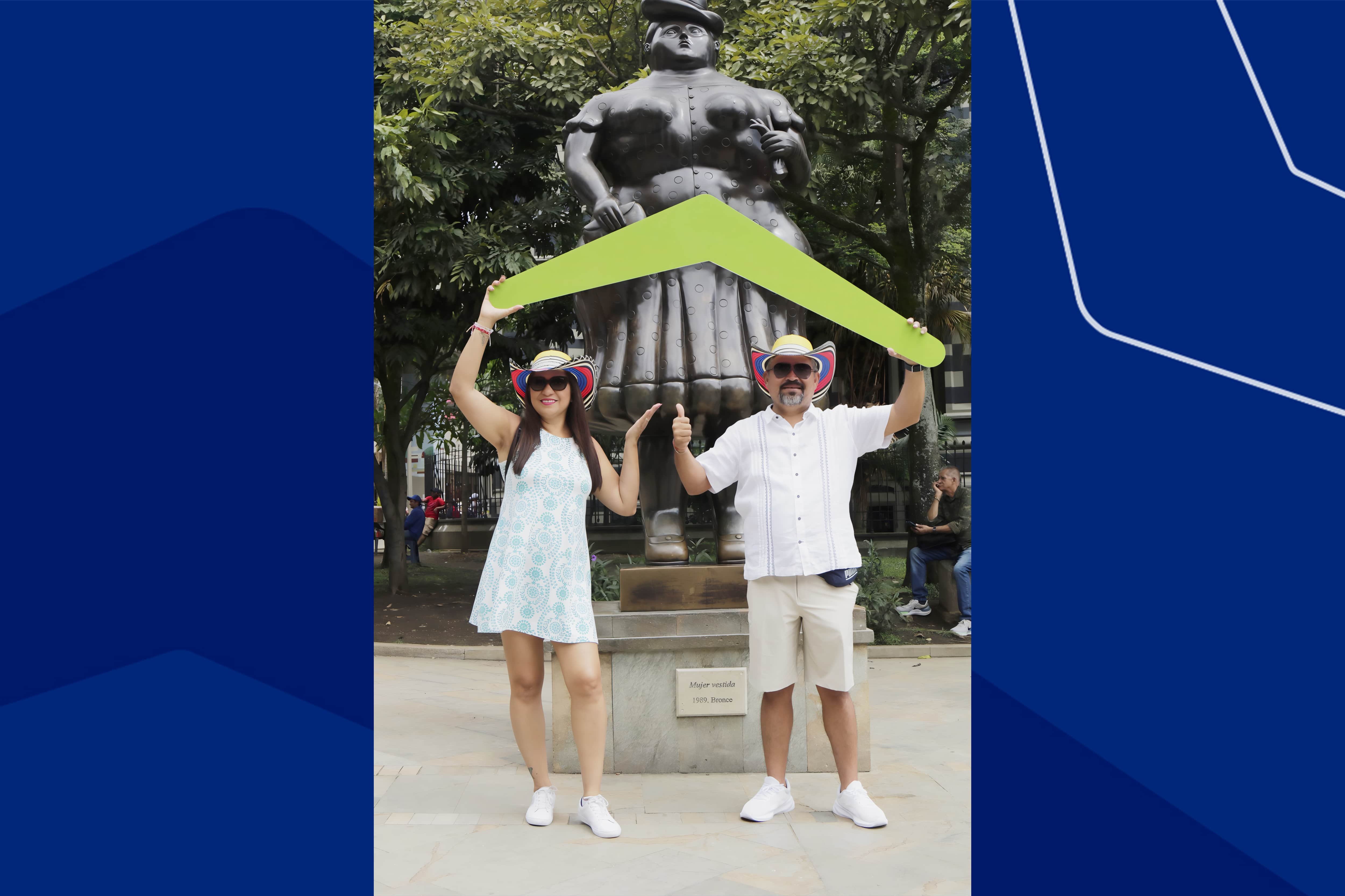 Fotografía tomada de la feria FNA por Colombia