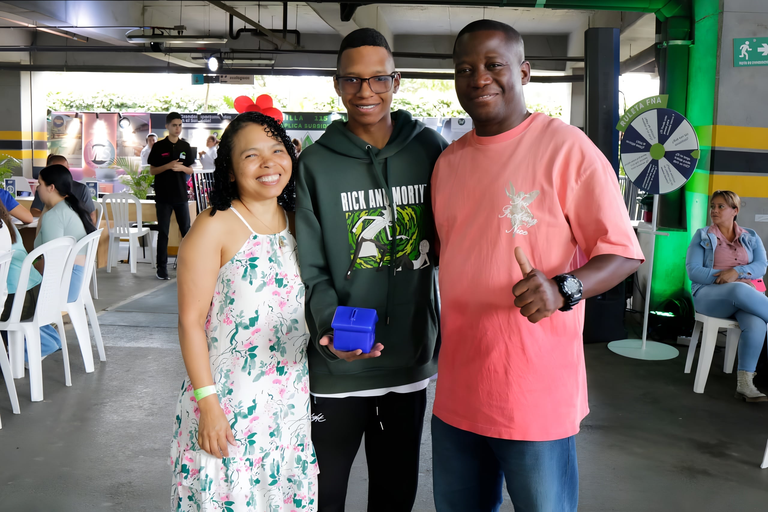Fotografía tomada de la feria FNA por Colombia