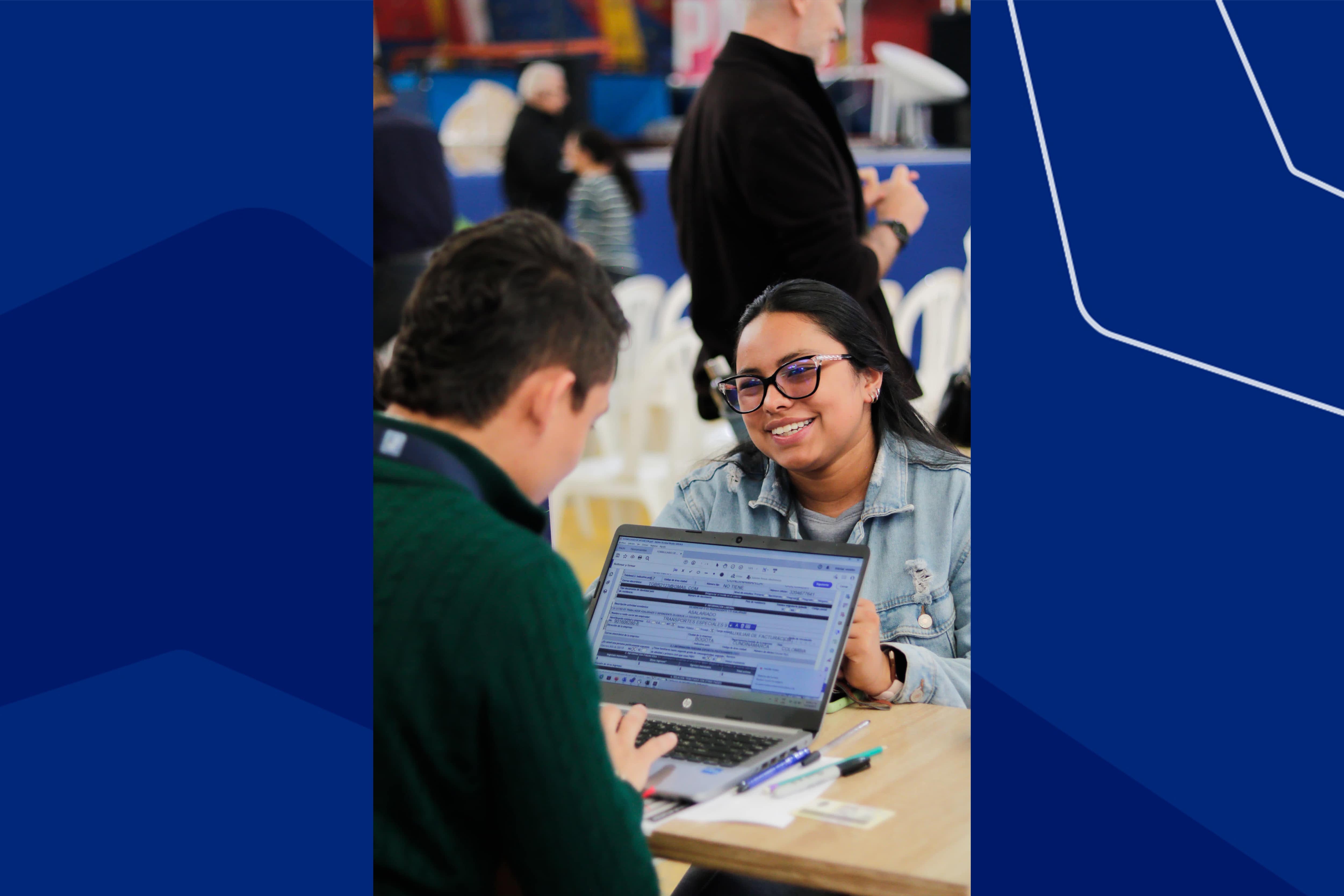 Fotografía tomada de la feria FNA por Colombia