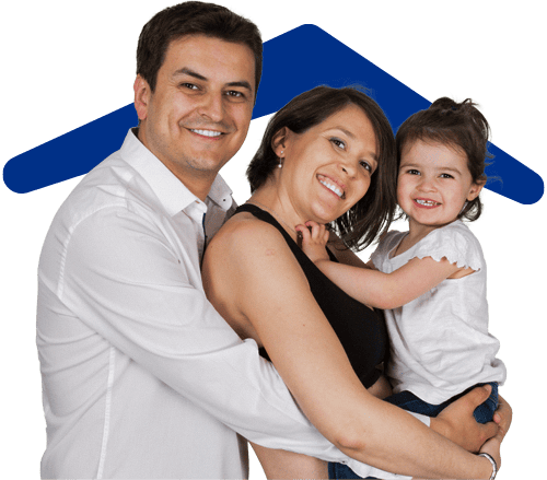 Familia colombiana contenta