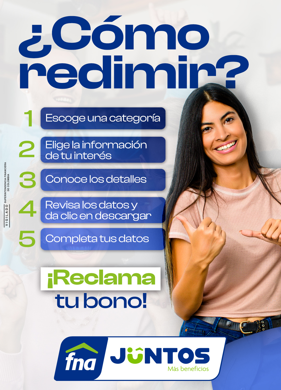 Imagen Pasos para redimir