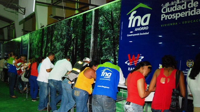 Varios usuarios visitan la Ciudad de la Prosperidad del FNA en Barranquilla 