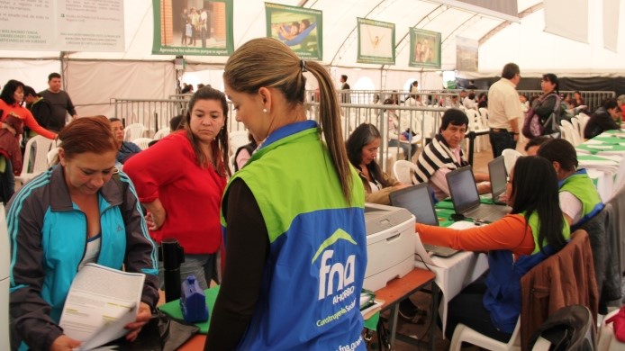 Los colombianos accederán a proyectos habitacionales del FNA en su jornada de atención dominical 