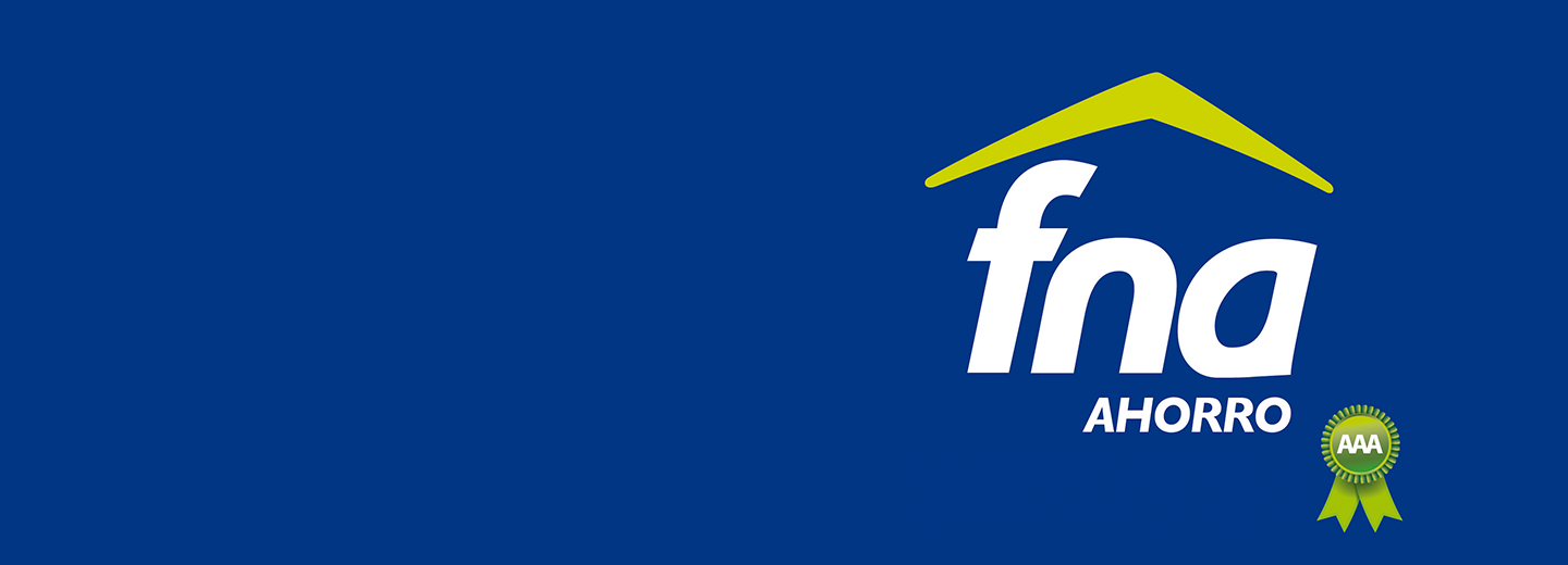 Logo de FNA con calificación crediticia AAA en cuanto a créditos hipotecarios y endeudamiento 