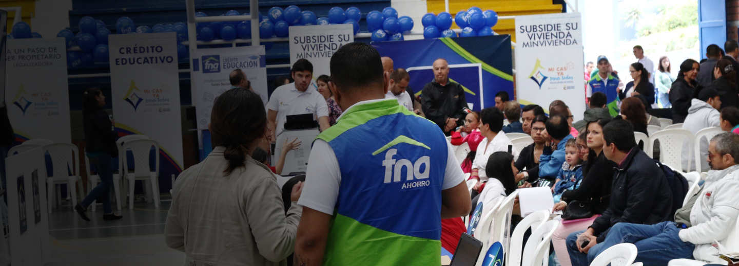 Usuarios del departamento de Antioquia efectúan afiliación en el Fondo Nacional del Ahorrro 