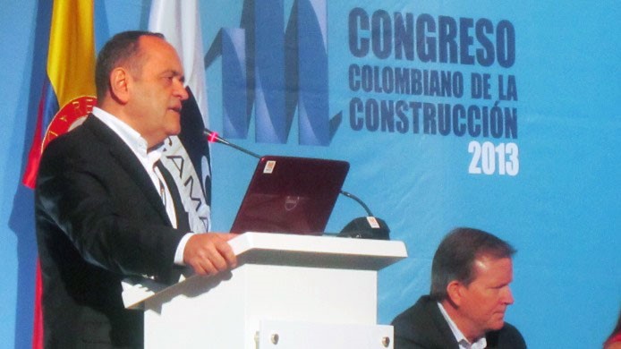 El Presidente del FNA al intervenir en el Congreso Colombiano de la Construcción Camacol