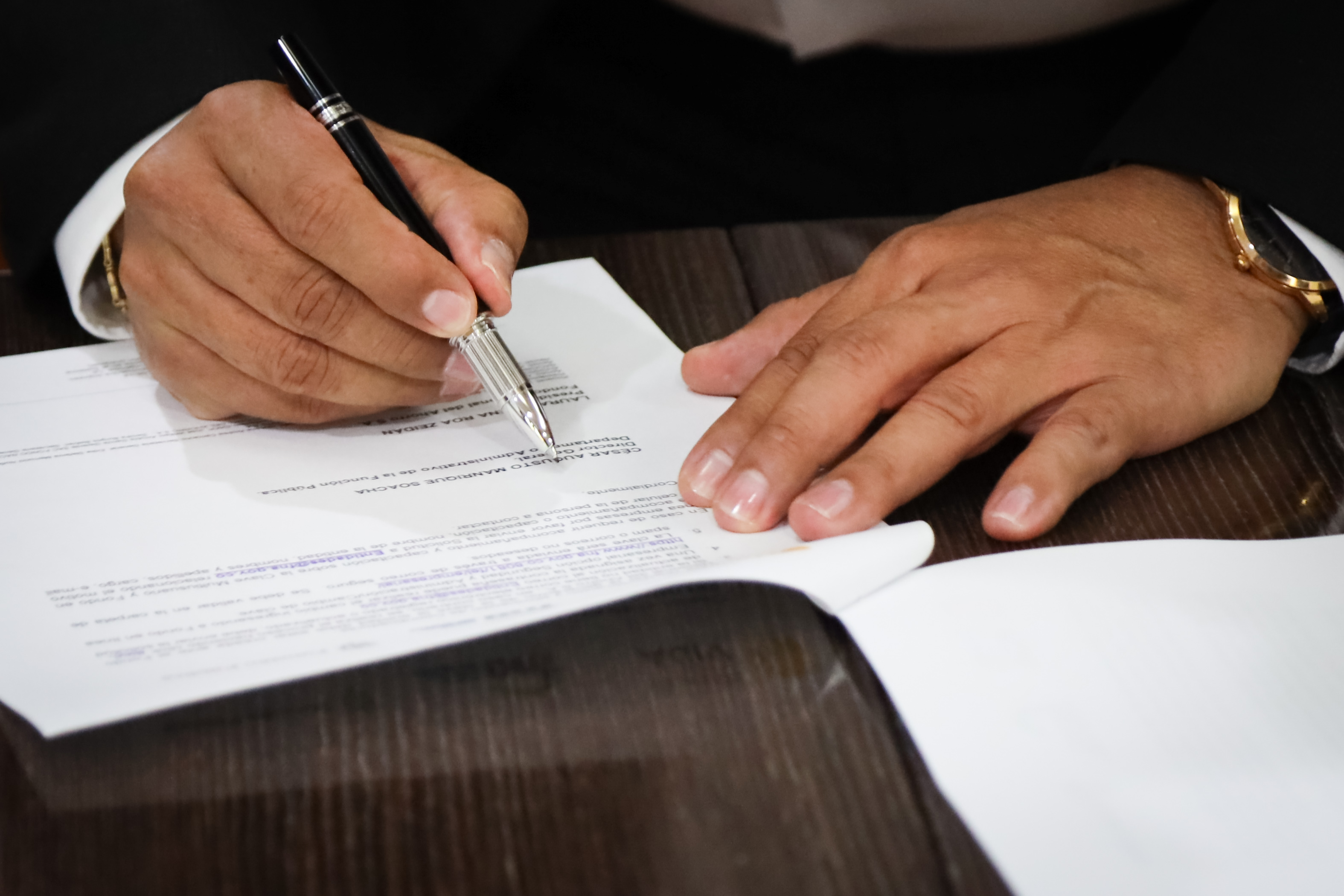 Imagen firma del delegado de la Función Pública