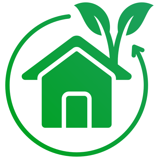 Icono hogar verde