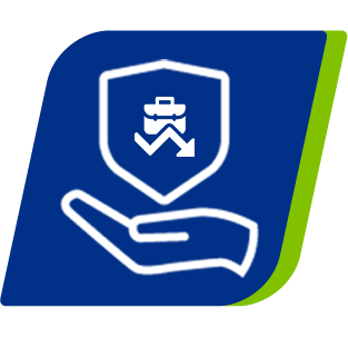 Icono seguro de desempleo