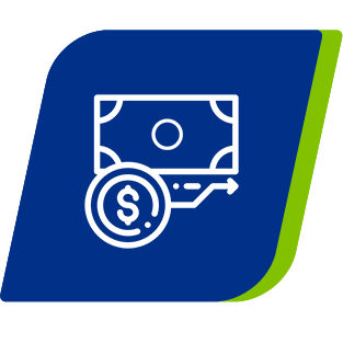 Icono devolución de sobrantes